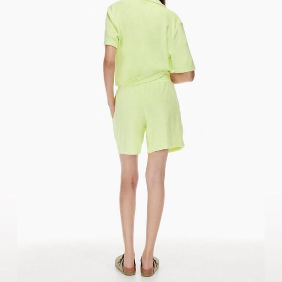 Wilfred‎ Free Popsicle 7“ Short Sz XL in Chamomile Yellow French Terry Cloth - Picture 5 of 10